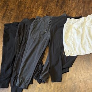 Athleta Black and White Activewear